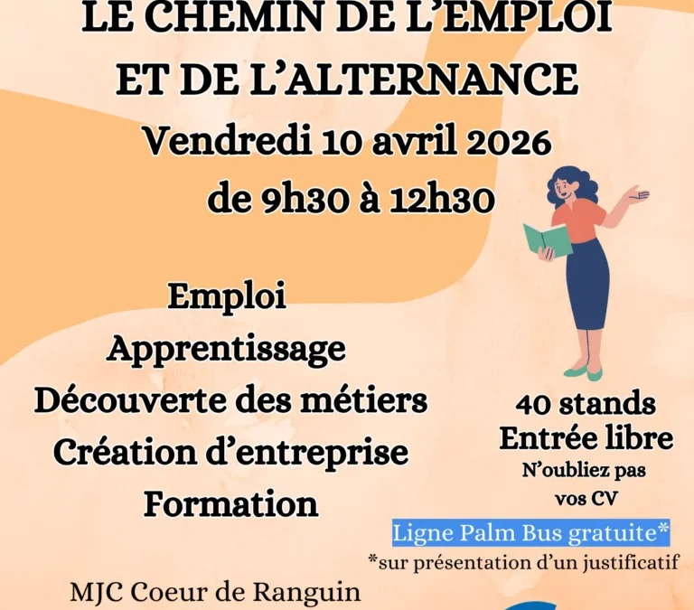 Forum « Le chemin de l’emploi et de l&rsquo;alternance » – MJC DE RANGUIN