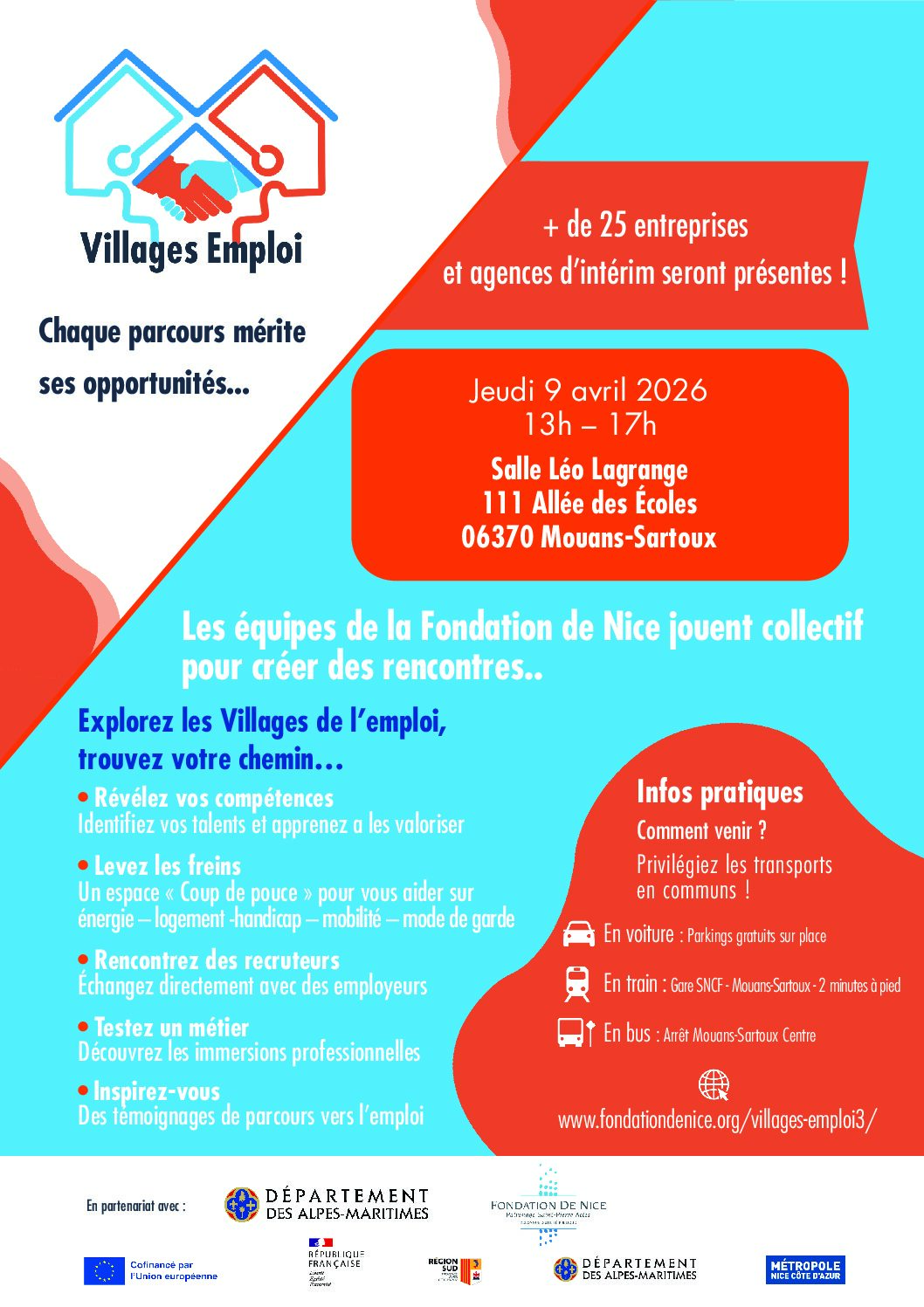 Forum Village de l&rsquo;Emploi à Mouans Sartoux